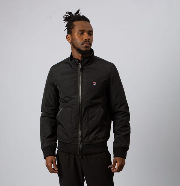 Fila Milano Woven Men's Jackets - Black,NZ 137-79685